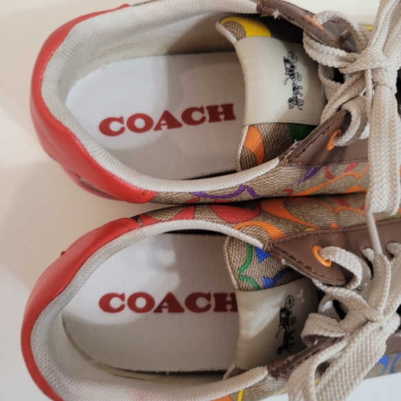 Coach Multicolor Signature Sneakers - Picture 10 of 13